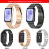 Compatible with Huawei Band 11 Pro: Three-Bead Stainless Steel Strap