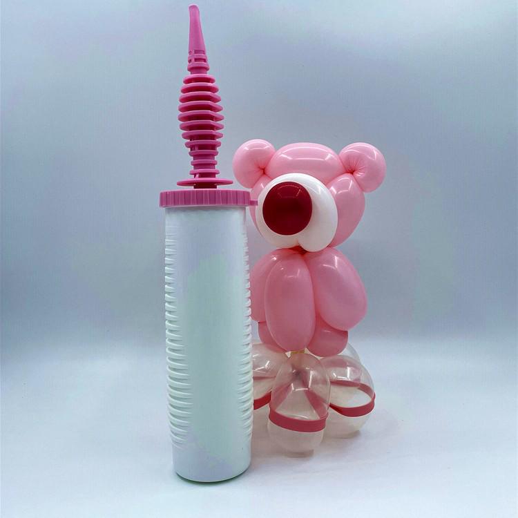 Насос для надувания шаров: Двусторонний ручной насос для шаров Бобо и фольгированных шаров