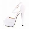 Rome Style Women Sexy Open Toes Sandals Thin Heels Platform High Heels Pumps Summer Shoes Stilettoes Suede Shoe