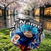 Custom Name Personalized Anime Print Umbrella, Auto Open Close, 8‑Rib Sturdy Frame, Commute Camping Hiking Use, Birthday Gift