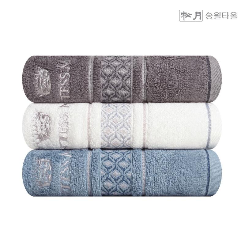 Double Diamond 68 68x135cm 480g Bamboo Yarn Blend [WA64934] ivory