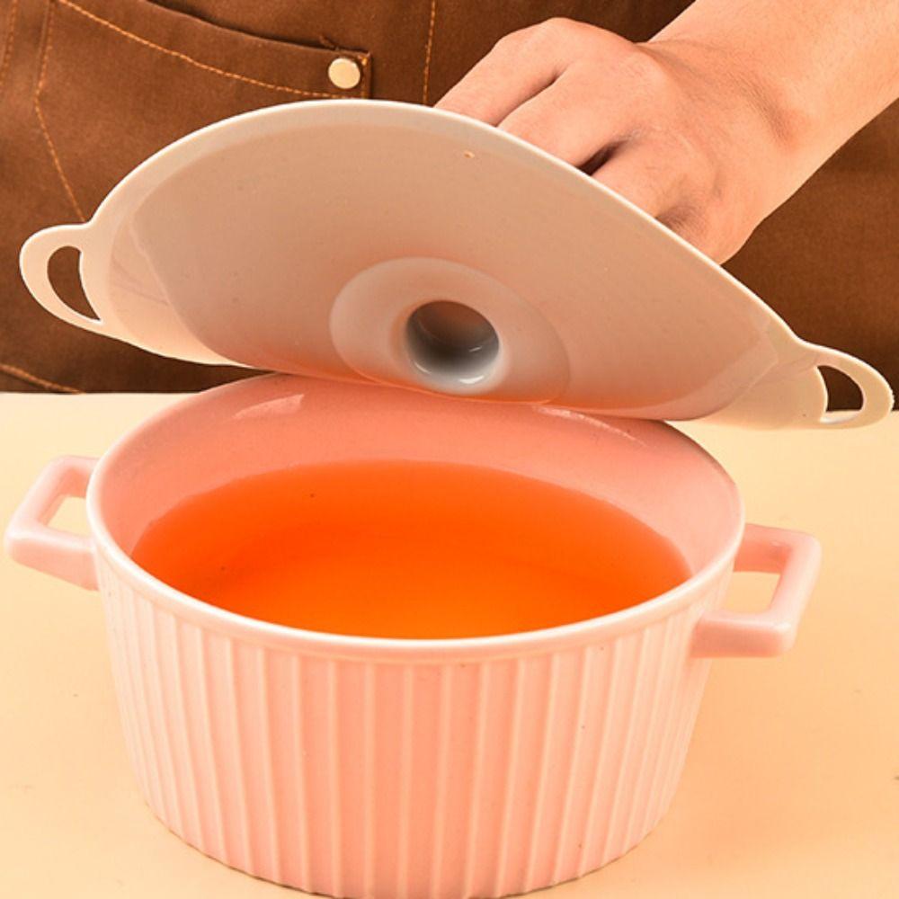 Anti Splatter Microwave Splash Lid Dust-proof Pot Cover Practical Bowl Lid Food Preservation