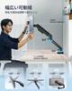ARES WING Monitor Arm, 17-40 Inch Compatible, 2-12kg Load Capacity, Quick Release, Easy Assembly, Single Display Arm, VESA Standard, Multi-angle/heigh