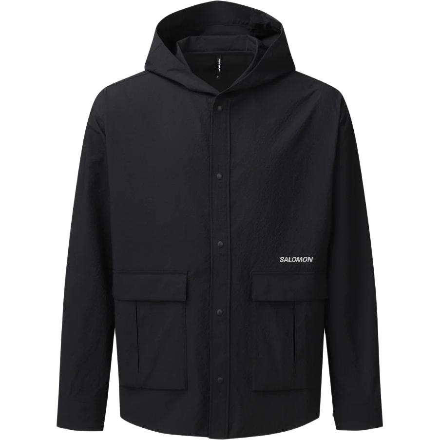 Salomon Loose Fit Hooded Long Sleeve Jacket Unisex Jacket LD0038300