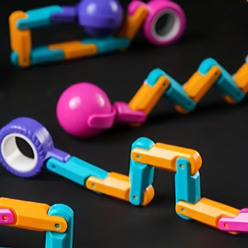 Rainbow Finger Spinner Stress Relief Toy, Learning & Relaxing, Great for Home & Classroom