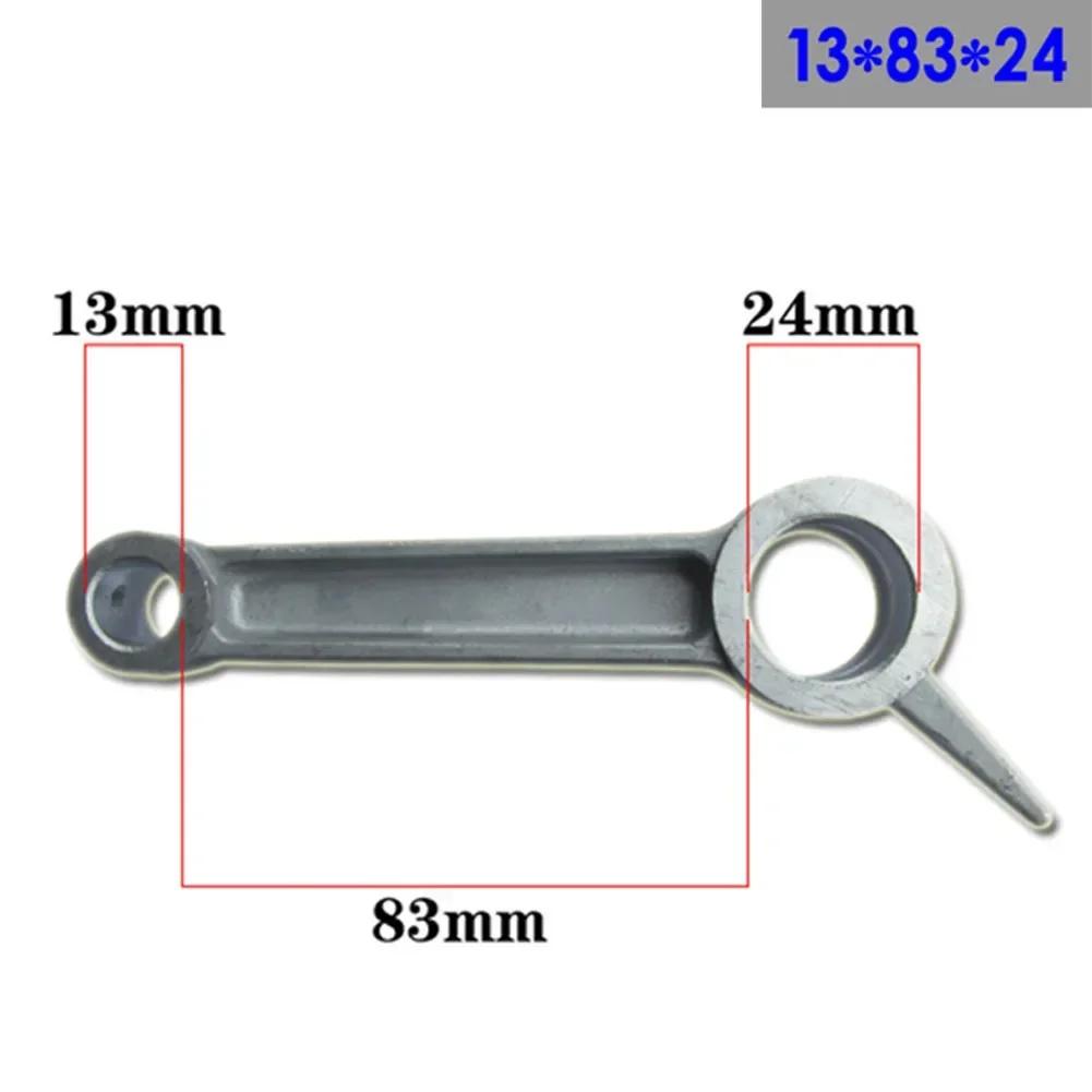 1 Stuks Luchtcompressor Drijfstang Zilverkleurig Aluminiumlegering Voor Luchtcompressor 12×67×23 12×69×20 12×76×23 13×83×24mm