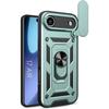 Phone Case - E.F.Connection - for iPhone Air - Shockproof with Rigid Camera Cover - Night Green