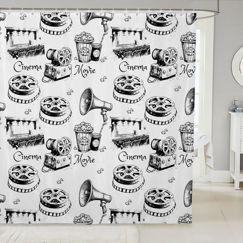 Cat Bath Curtain Kids Cartoon Pet Cats Shower Curtain For Boys Girls Children Cute Kitten Bathroom Shower Curtain Set Decor 3D