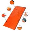 Sacco a pelo portatile impermeabile di sopravvivenza di emergenza Attrezzatura da campeggio per escursionismo Sacco da bivacco termico Kit di pronto soccorso Coperta in Mylar