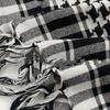 Adult Skin Friendly Kerchief Lattice Pattern Headscarf Tie Back Hair Kerchief