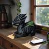 Mini Flower Pot 3D Printed Dragon Planter Pot, Succulents Herb Plants PLA Indoor Outdoor Container, Home Balcony Desktop Decoration