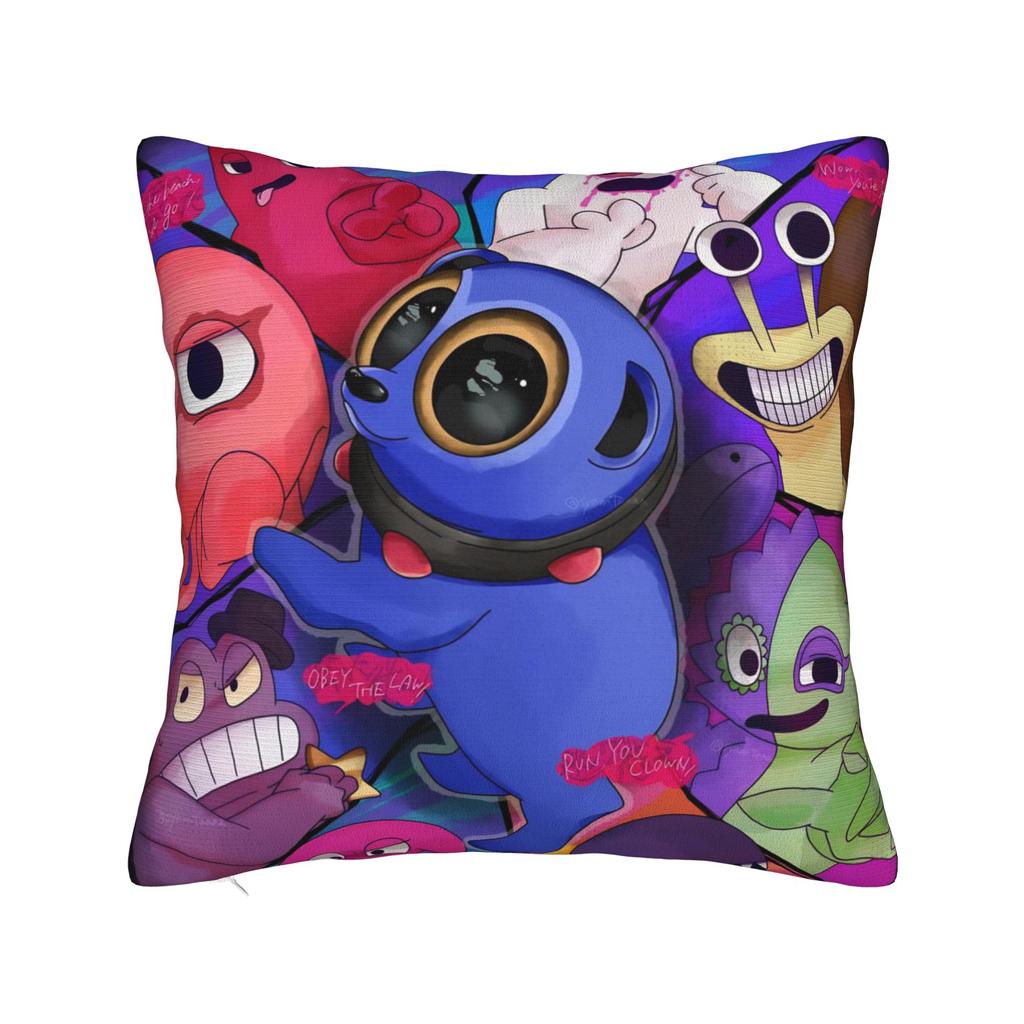 Garten of Banban Funny Games Pillow Covers Accessories Printed Cushion Cover Gift  Throw Pillow Case Cover Sofa Multiple Sizes