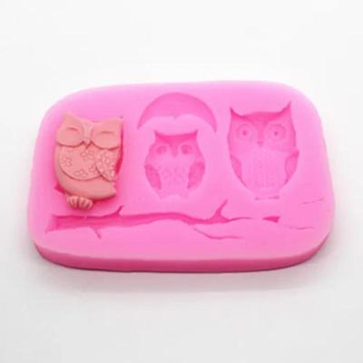 Piccoli Attrezzi da Cucina Stampini a Forma di Civetta per Torta Fondant Cioccolato Cottura Luna Zucchero Artigianale Accessori Decorazione Cupcake Forniture