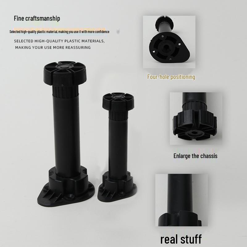 Adjustable Cabinet and Sofa Legs - Thickened ABS Plastic Support