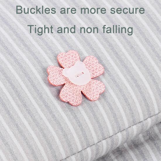 1 zestaw Stitchy Quick Clothing Fixer z 20 broszkami i 100 klamrami w kształcie niedźwiedzia Cienka igła do szycia bezszwowego Kołdra Kołdra Kołdra Mocowanie zapięcia