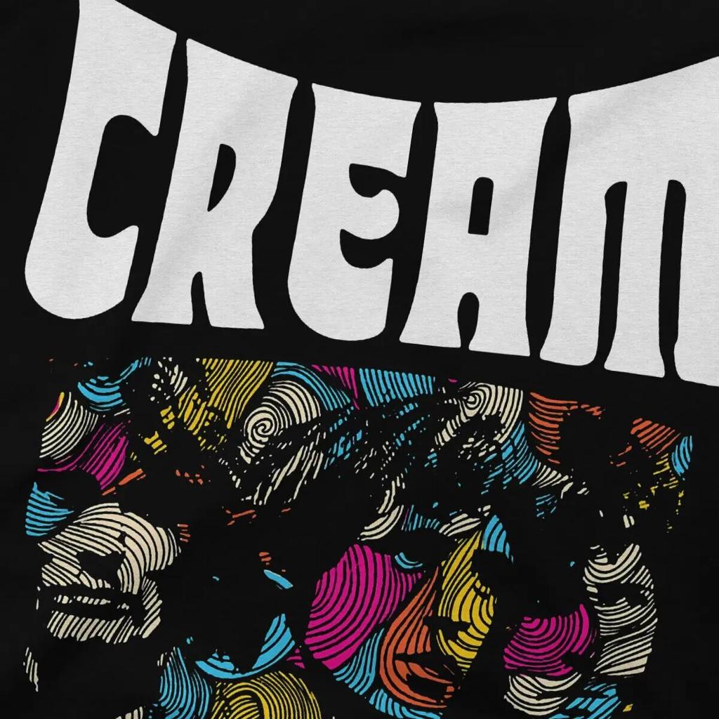 One Of The Earliest Super Rock Bands Unisex TShirt Cream O Neck Tops Fabric T Shirt Humor Top Quality Gift Idea