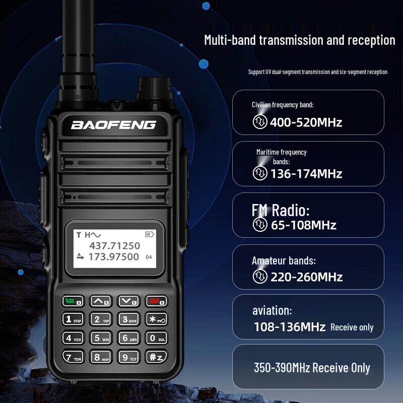 Baofeng BF-V85 Plus Professional Dual-Band Walkie Talkie (CN version)