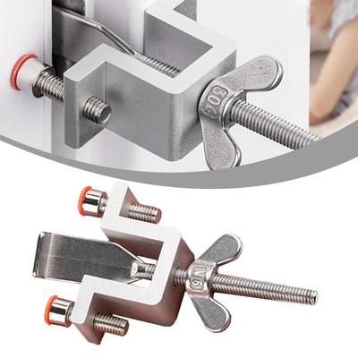 Draagbaar Deurslot Dubbele Moer Verstelling Body Hotel Deursloten Zelfverdediging Deurstopper Reizen Anti-diefstal Deurstopper Veiligheidsslot