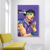 Japanese Animation Jojo Japanese Anime Family Hd Picture Print Poster Canvas Living Room Decoration Canvas Painting