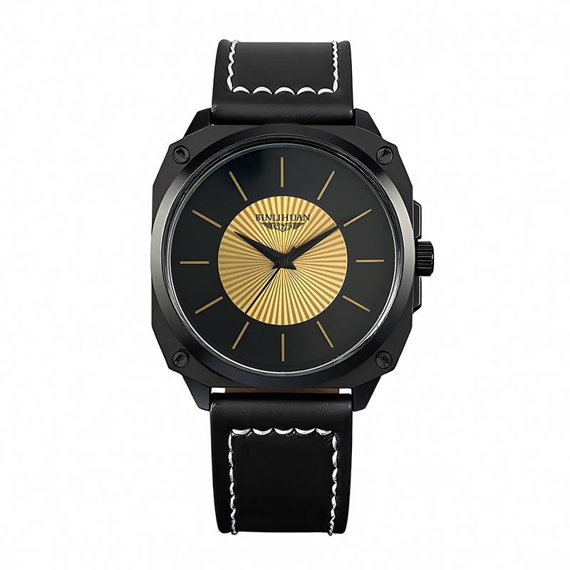 JYL Men's Watch Business Waterproof Cross-border Leather Strap