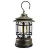 Portable LED Camping Lantern With Rotating Switch Outdoor Hanging Light Tent Campfire Hiking Emergency