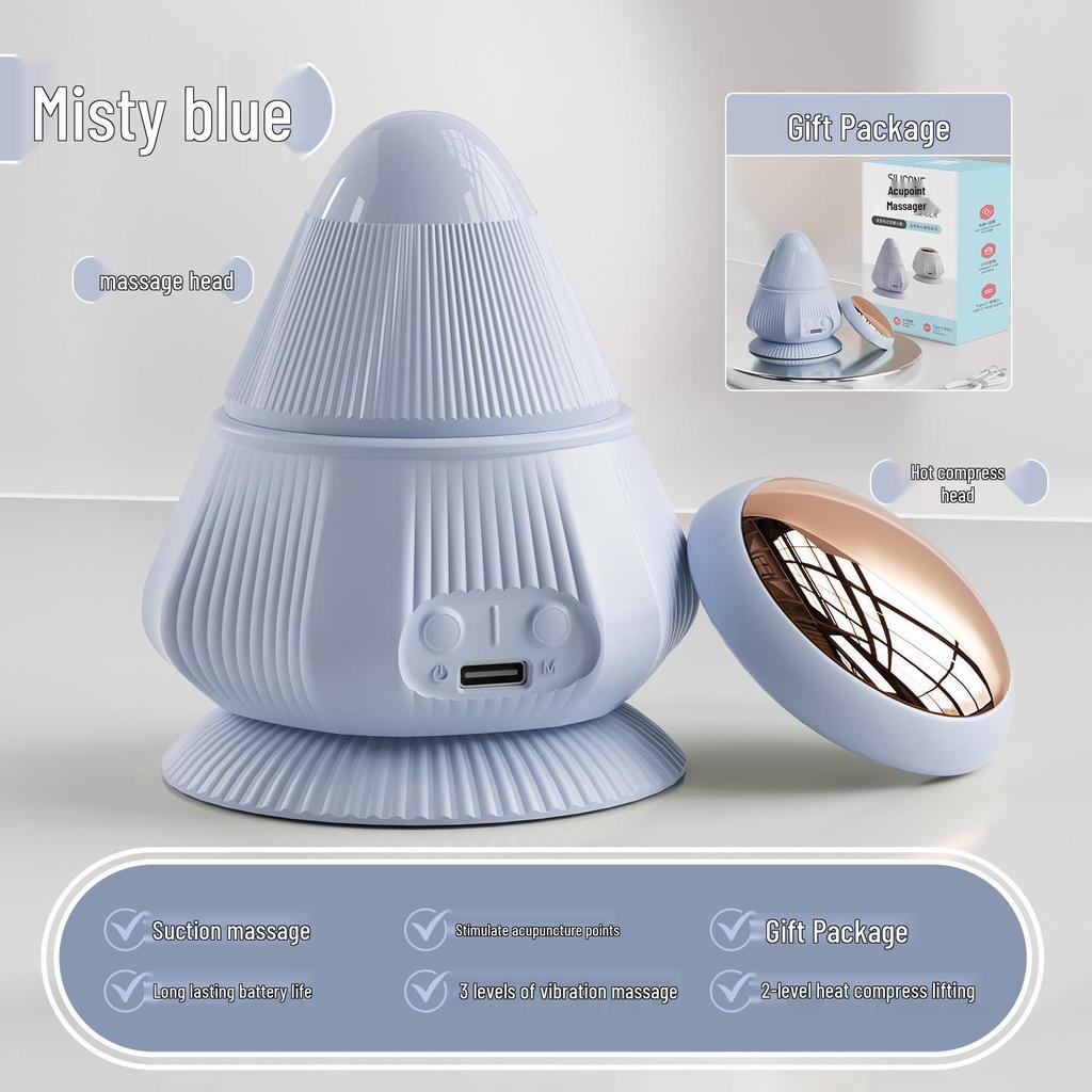 Multifunctional Silicone Electric Massager for Shoulder, Neck, Waist, & Back Relaxation