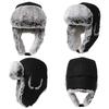 Siggi Pilot Winter Hat with Ear Foldable Perfect for Outdoor and Winter Men's Cap, Flaps, Fluffy, Wool, Snowboarding, Cycling, Activities, Skiing,