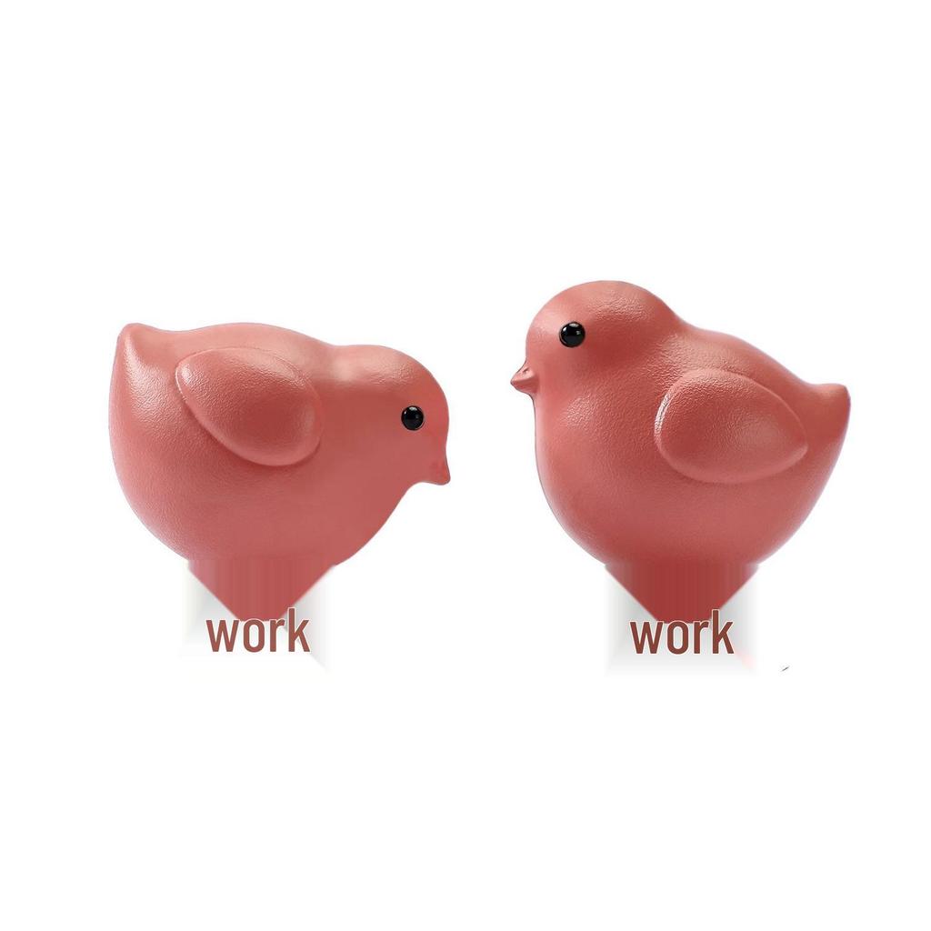 In-Stock Easter Chick Ornaments 2-Pack - Outdoor Flocking Craft Decorations