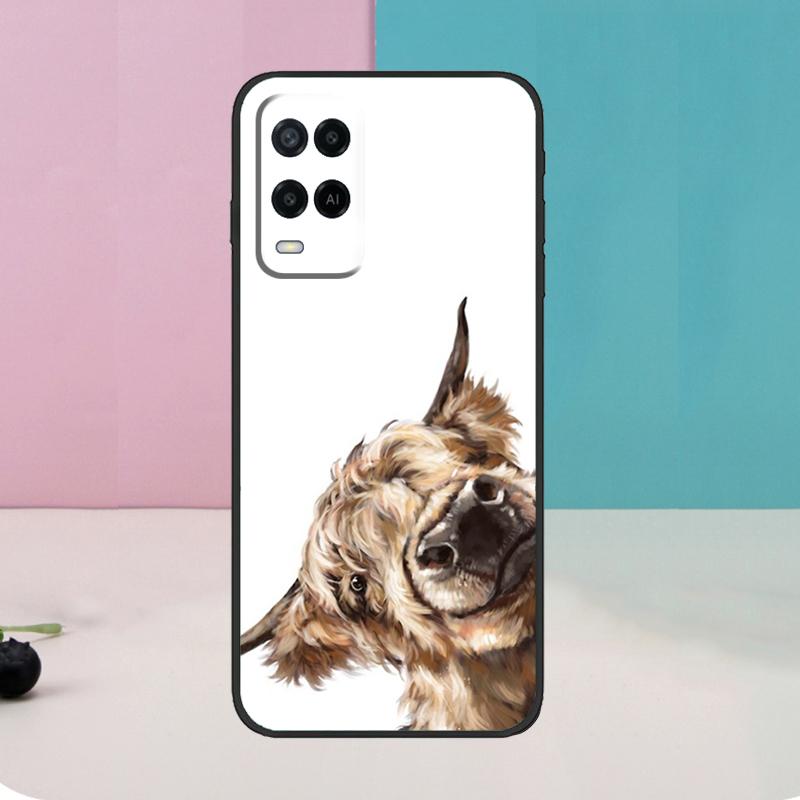 Highland Cows Case For Oppo A60 A80 A40 A15 A16 A17 A57 A94 A74 A54 A76 A96 A18 A38 A58 A78 A98 A5 A6 Pro