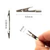 New Flexible Hose Alligator Clip Double Head Multifunction Desktop Notes Clamp Memo Clip Holder Office