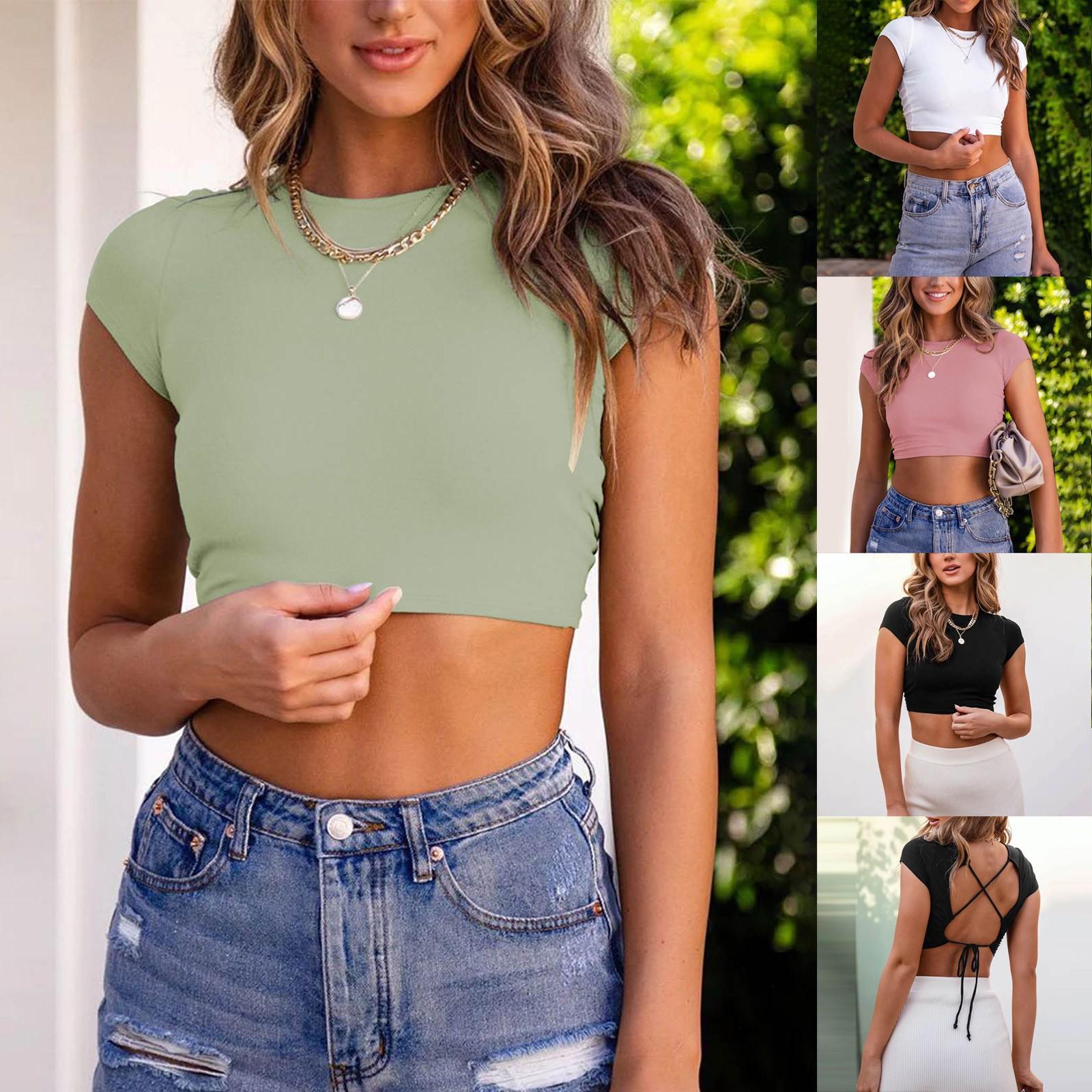 

Женская мода, сексуальная девушка, женский супер короткий топ с открытой спиной, перевязывающая веревка