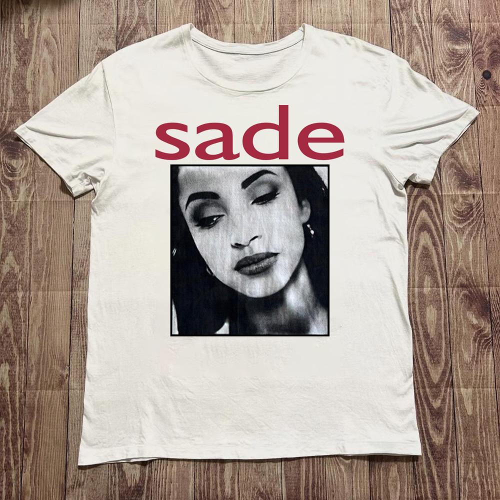 Seltenes Sade Adu T-Shirt Unisex Konzert S bis 5XL Kostenloser Versand TR330 Unisex T-Shirt