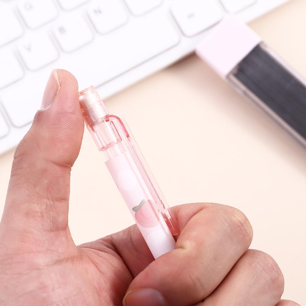 Pink Pencil Refill Peach Honey Automatic Pencils Press Pen Movable Pencil Mechanical Pencil