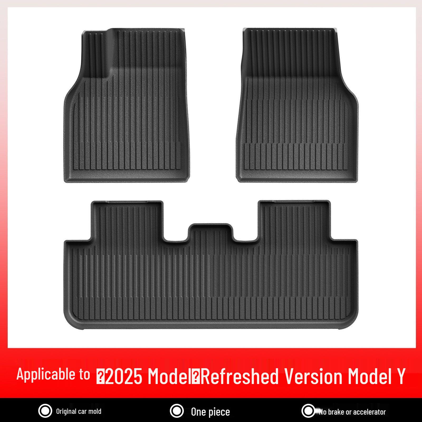 Tesla Model Y Full Surround TPE Floor and Trunk Mats
