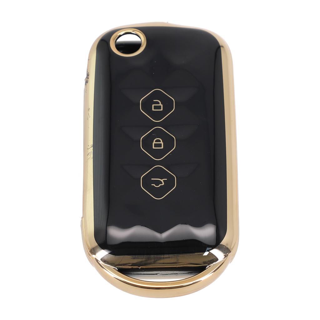 Custodia Guscio per Chiave Telecomando Pieghevole in TPU a 3 Pulsanti per Wuling Star 2024 Accessori Auto Copertura Protettiva per Chiave Auto