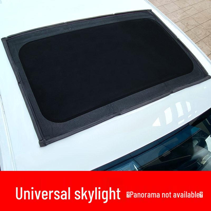Magnetic Car Panoramic Sunroof Anti-Mosquito Net and Sunshade