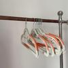 Lot de 10 cintres antidérapants pour vêtements, rangement spécial pour dortoir, chambre à coucher, sans trace