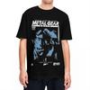 Men's MGS1 Solid Snake Game T Shirts 100% Cotton Tops Summer Y2K Short Sleeves T-Shirt O Neck Custom DIY Tee Shirt Plus Size 5XL