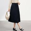 JOY SPEAKER Women's 2025 Autumn Slim-Fit High-Waist Mid-Length Skirt