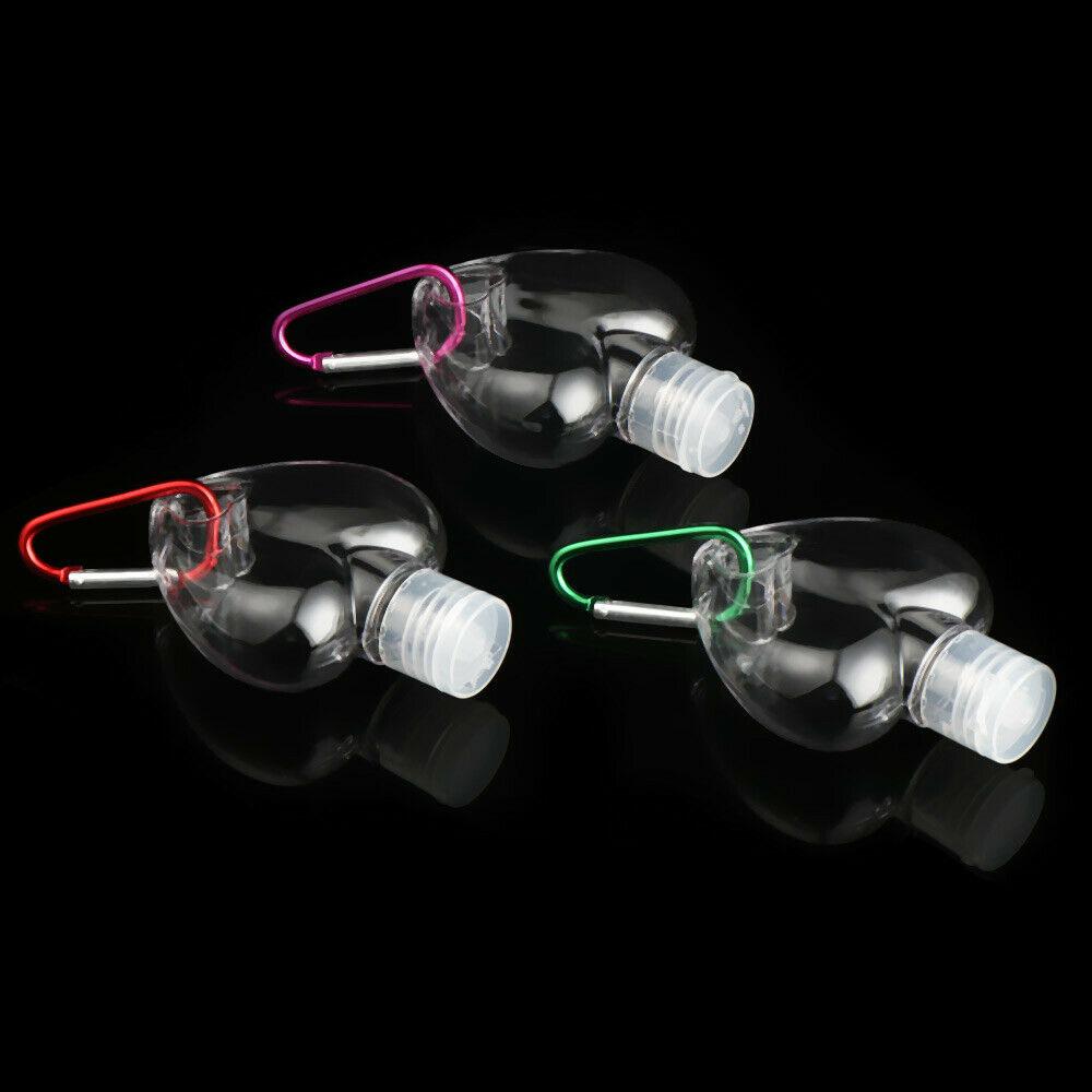 Heart Shape With Key Ring Empty Refillable Bottle Spray Bottle Cosmetic Container Hand Soap Bottle