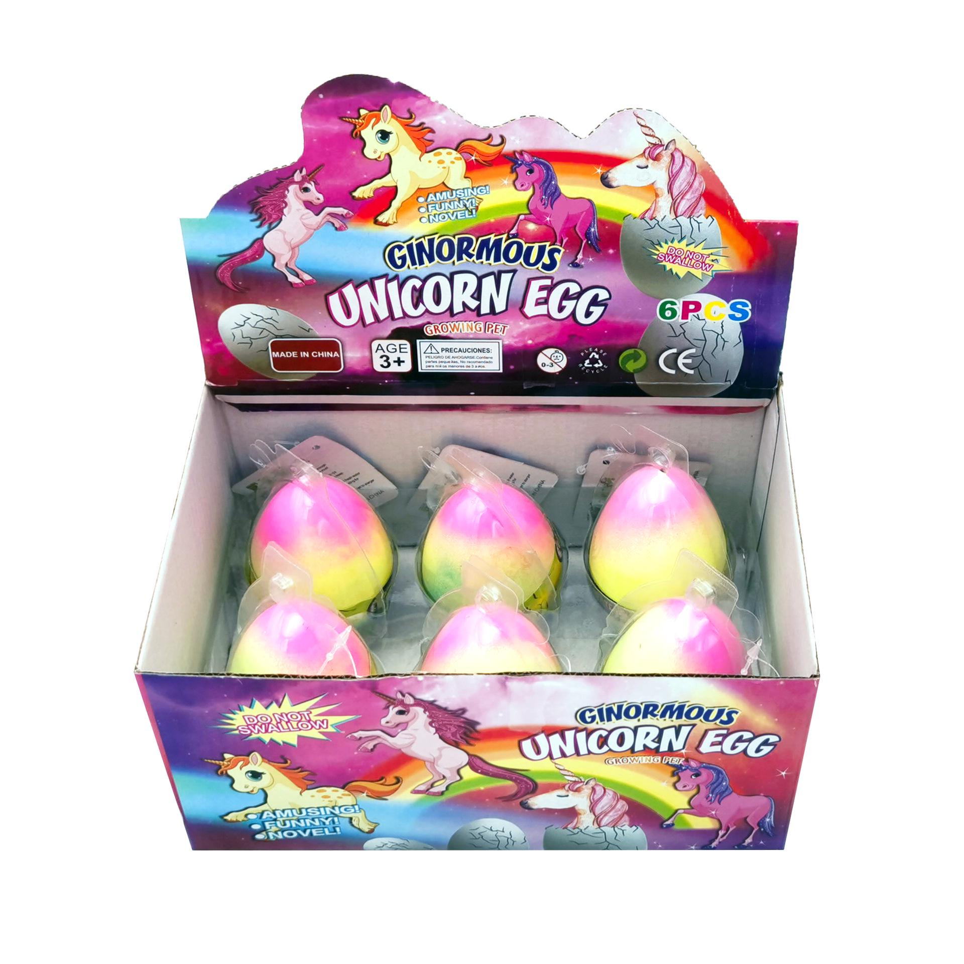 

Year of the Horse Magical Unicorn Egg - Water-Expanding Educational Toy for Kids
