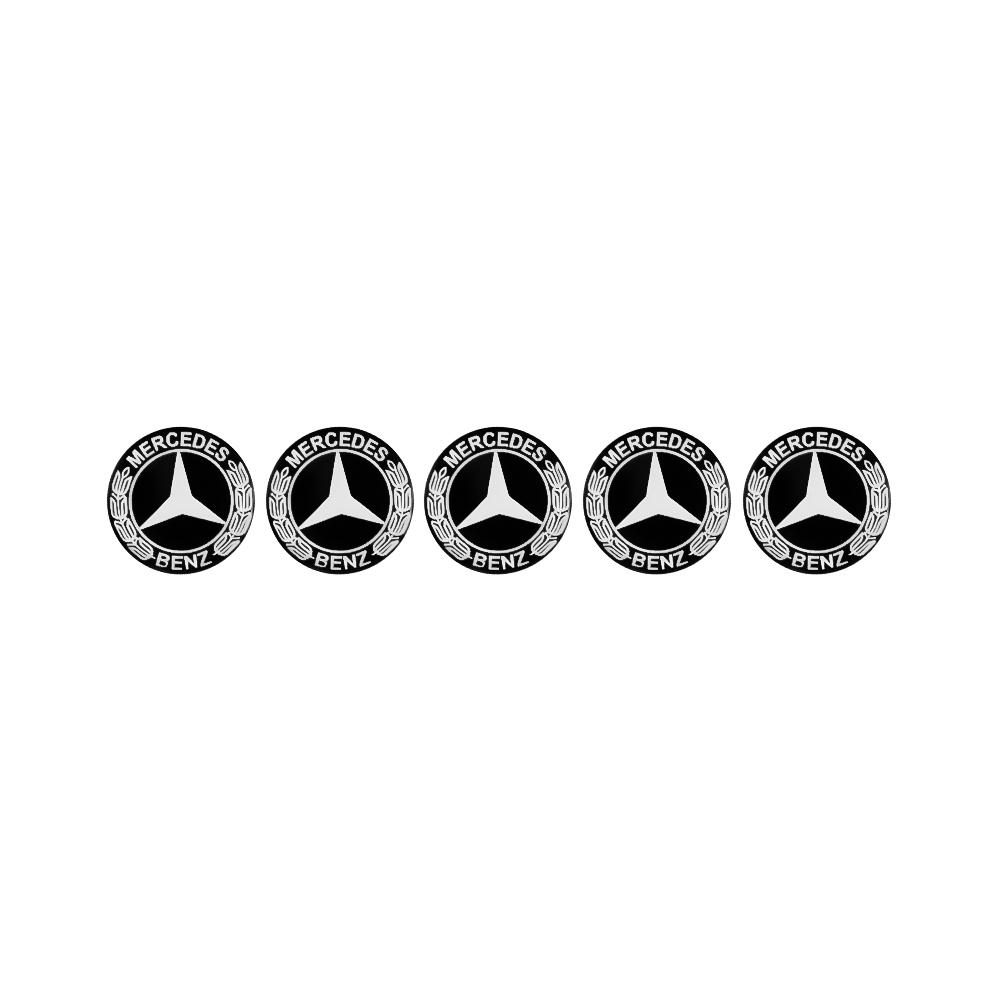 14mm Car Key Badge Replacement Key Stickers For Mercedes Benz AMG E S C A B Class GLE GLS CLS GLC CLA GLA GLK GLB W205 W206 W221 CY4