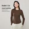 ESE-Y Women's Xiaomanyao Slim Fit Long Sleeve T-Shirt