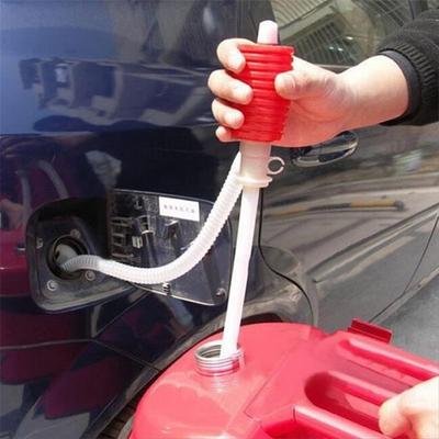 New Car Manual Siphon Pump Hose Portable Car Fuel Truck Fuel Oil Gasoline Diesel Water Chemical Liquid Transfer Sucker Pump Tool