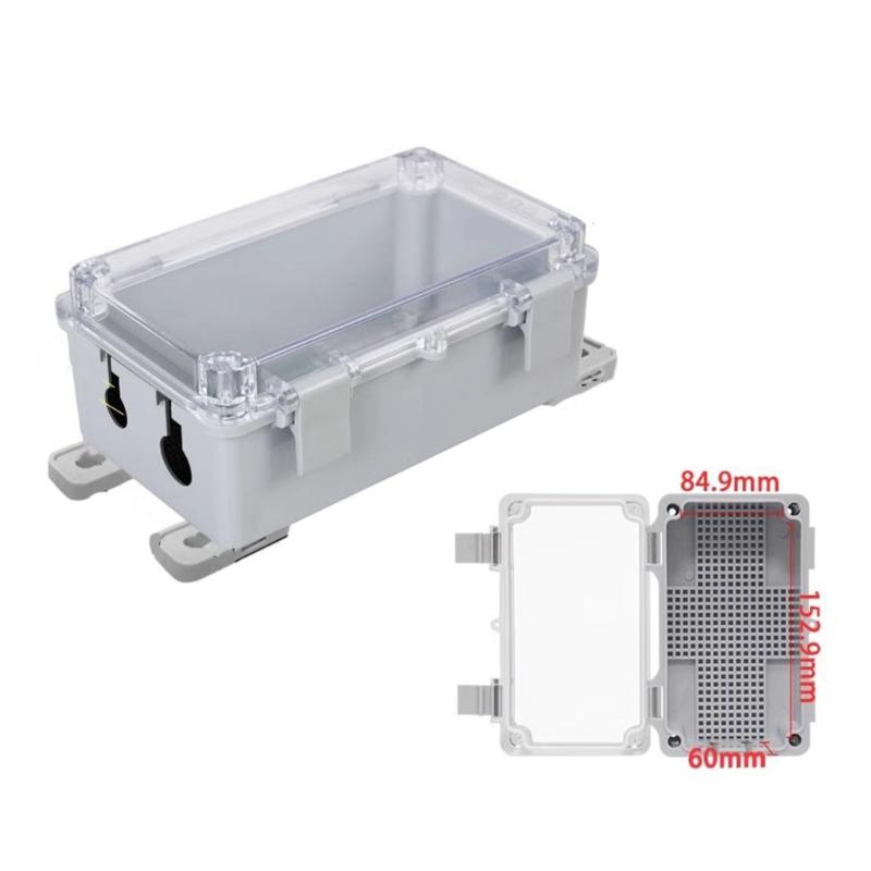Waterproof Junction Box Electrical Enclosure Lockable Electrical Connection Box for Outdoor Indoor Cable Protections