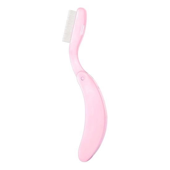 1/2Pcs Eyelash Separator Comb Foldable Handle Lash Separator Tool Stainless Steel Teeth Eyelash Separating Brush Mascara Applicator Comb Makeup Tools