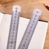 Stainless Straight Ruler Measuring Tools Stationery Drafting Accessory for School Office Home Architect Craft 15/20/30cm