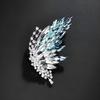 Gradient Crystal Butterfly Brooch, High-end Women's Luxurious Style, Diamond-encrusted Brooch, Niche High-end Sense