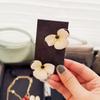 26 Colorful Glass Flower Earrings for Women Fragrant Grandma Light Luxury Fashion Earrings and Earrings