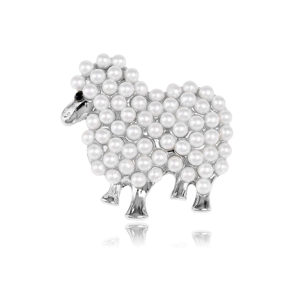 Hot Creative Crystal Animal Brooch: Frog, Cat, Dog, Bird, Sheep, Pony, Hedgehog, Lizard, Men's Women's Brooch Jewelry Gifts